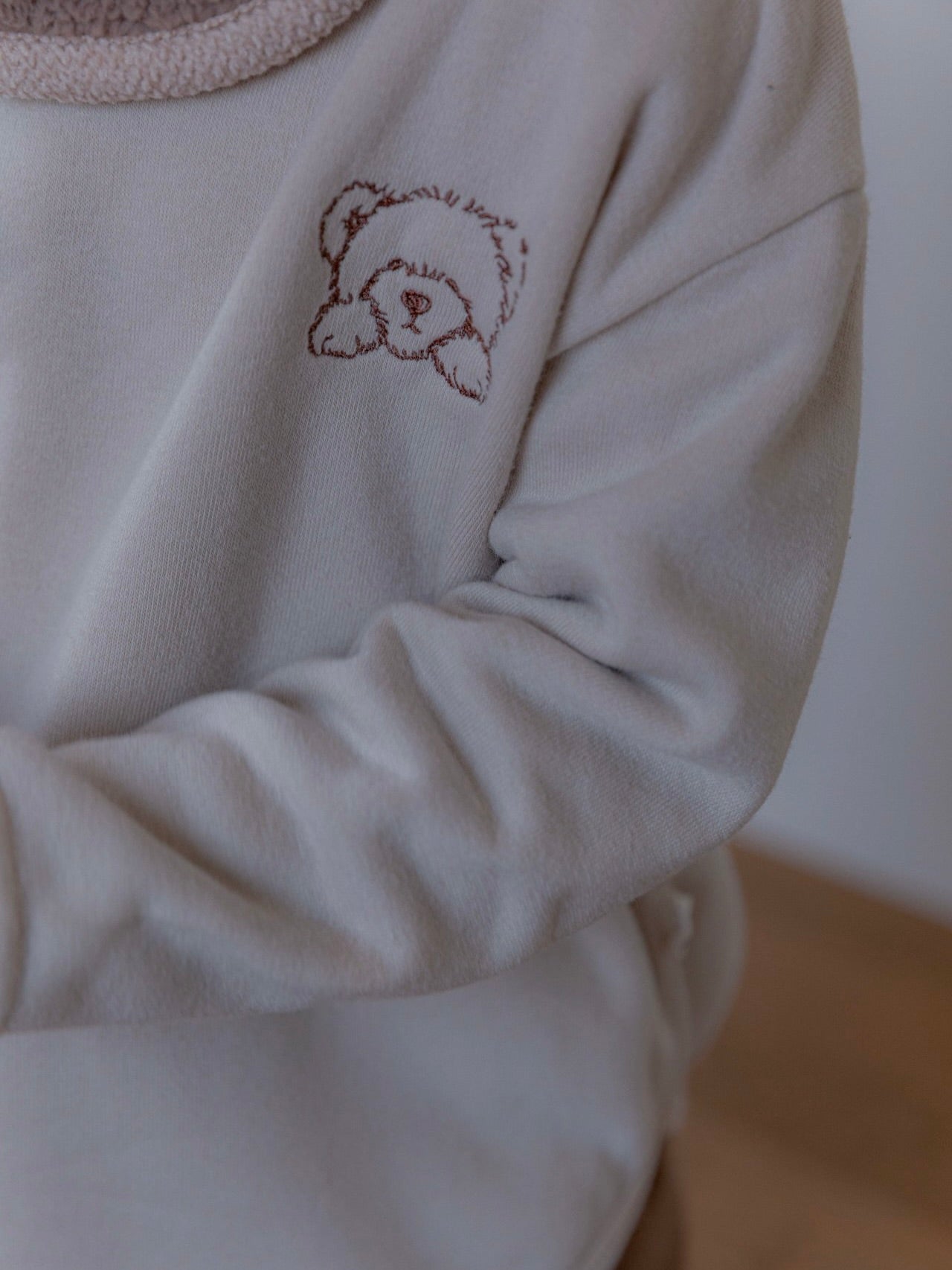 Bear embroidery T