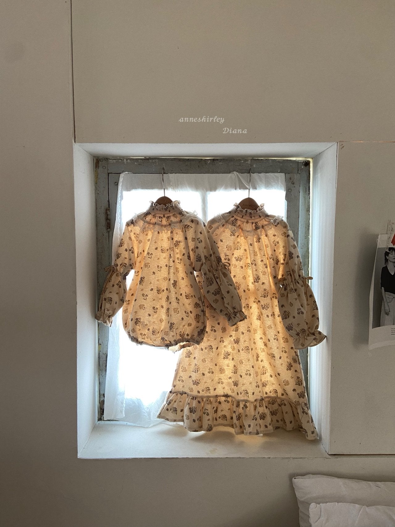 Romance smock one piece