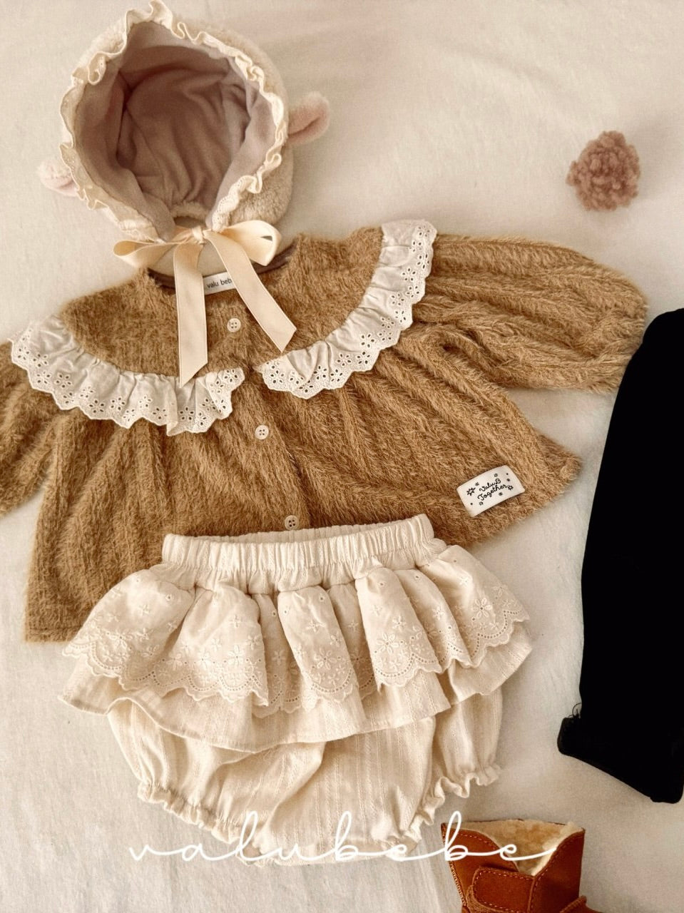 Frill lace bloomer (baby)