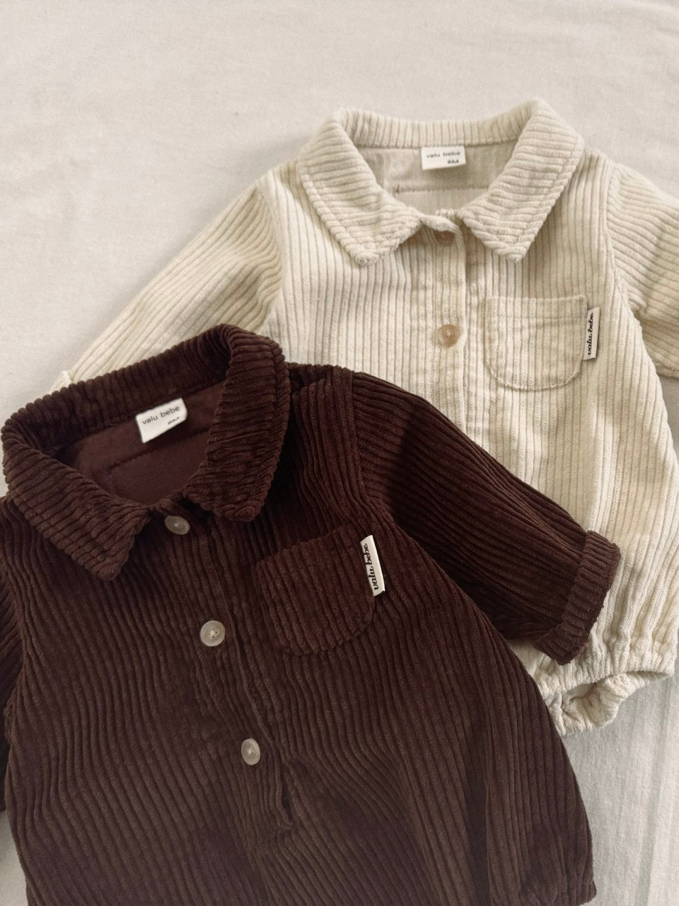 Bene corduroy rompers (baby)