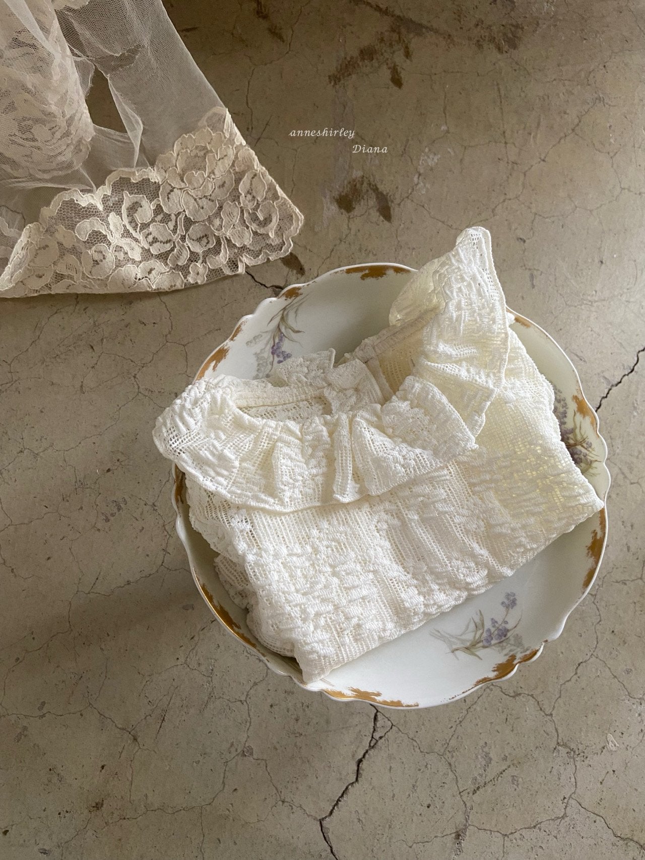 Laurent frill blouse