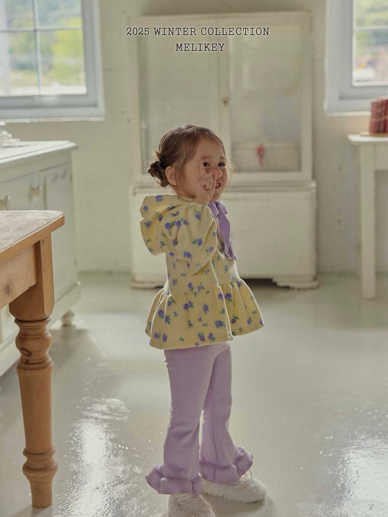 Mink ribbed bootcut pants