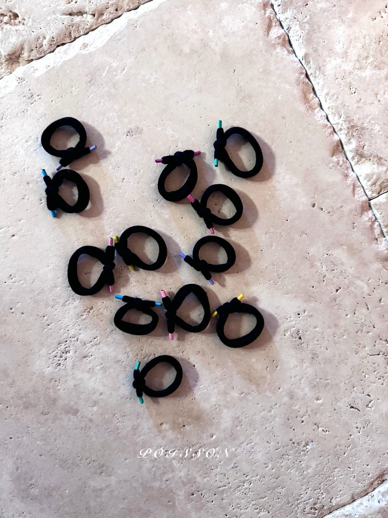 Jelly color hair tie