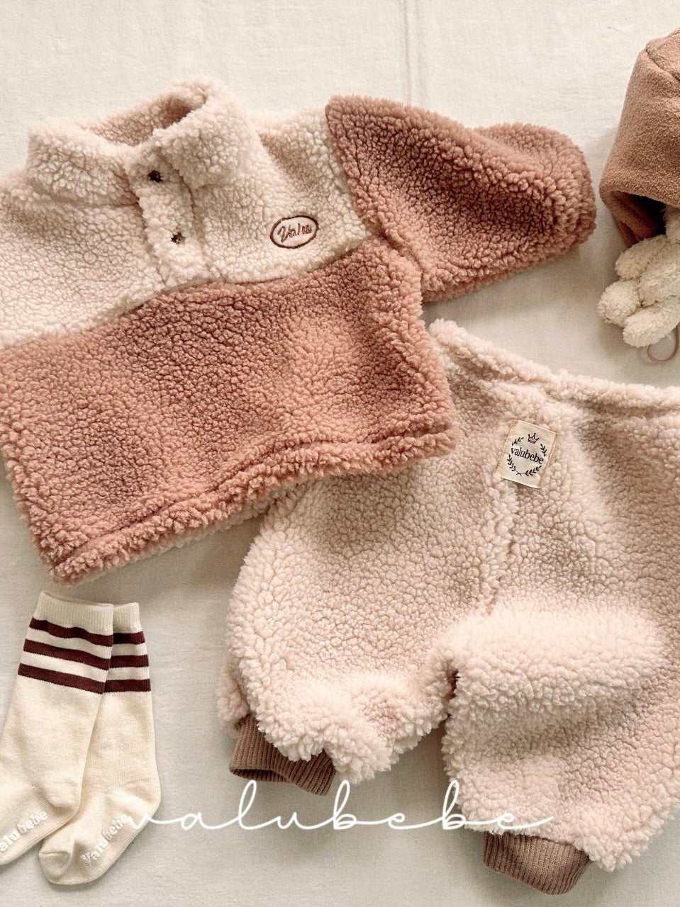 Fluffy jogger pants (baby&kids)