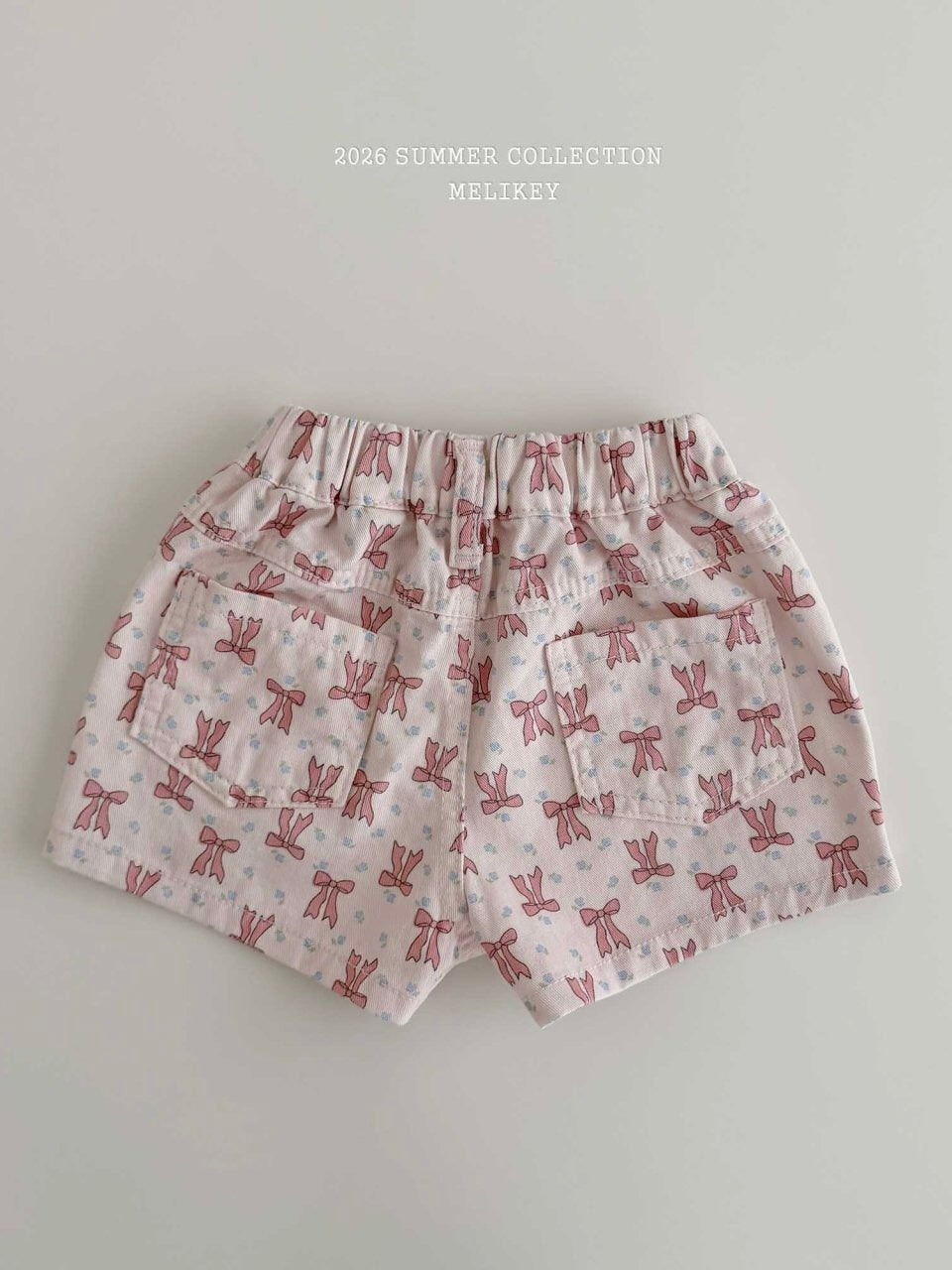 Color ribbon shorts