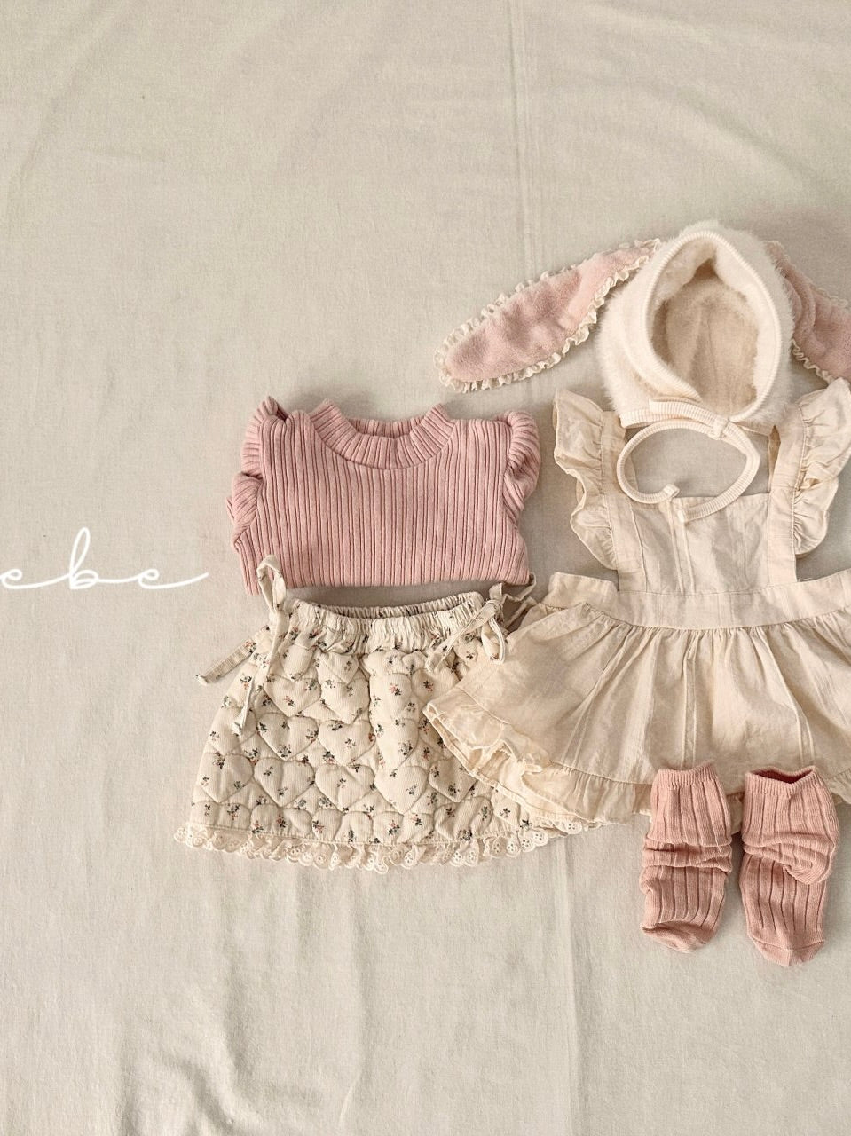 Flower padded skirt (baby)