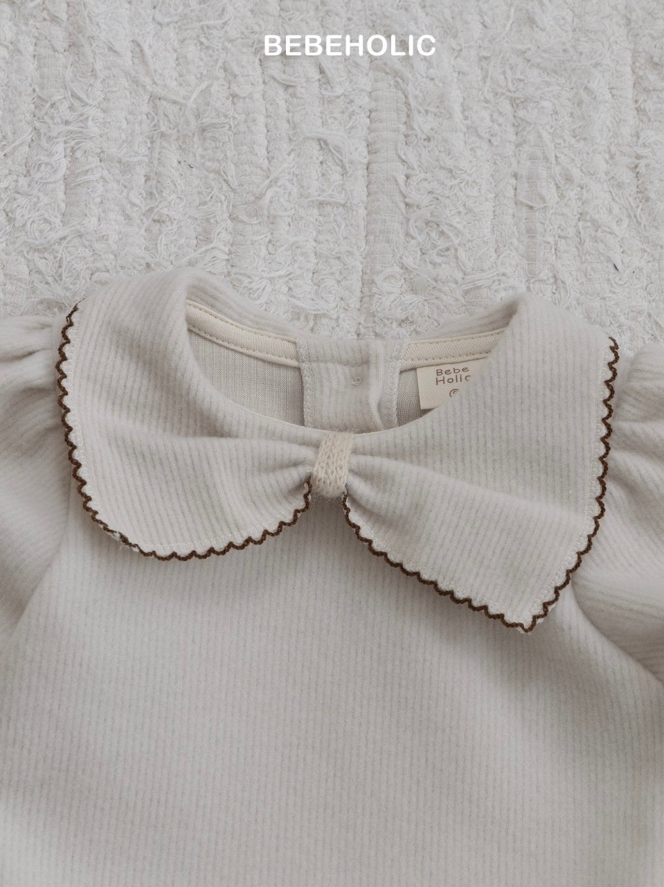 Pauline picot lace rompers