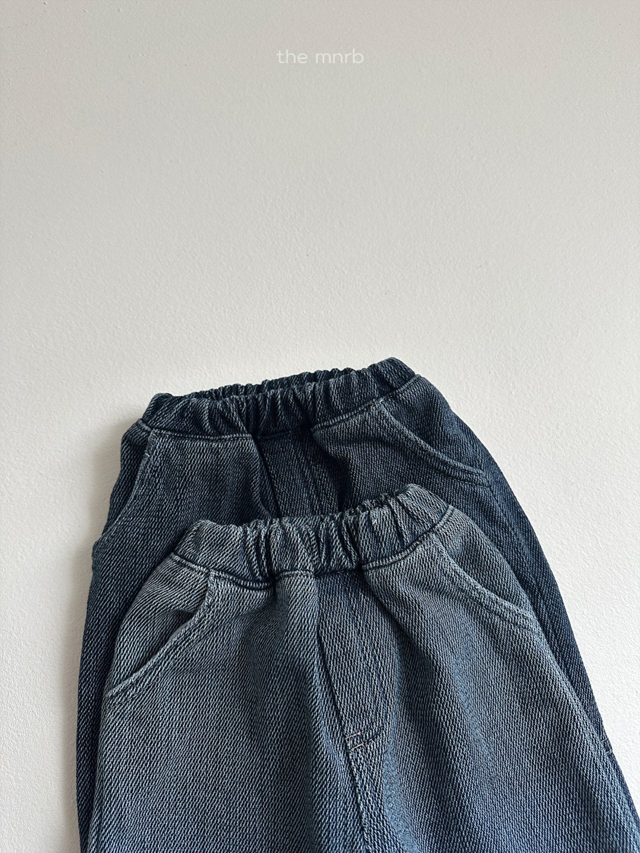Row denim pants