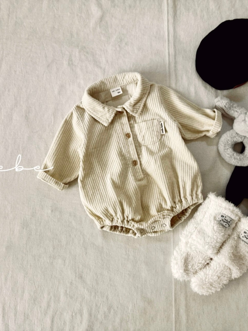 Bene corduroy rompers (baby)