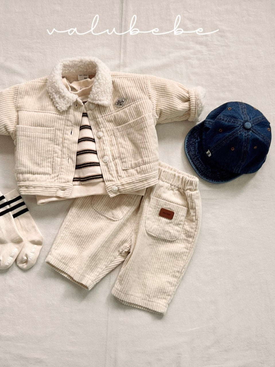 Multi striped fleece sweatshirt (baby&kids)