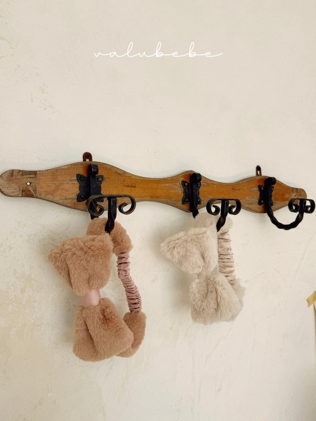 Fur ribbon hairband (baby)