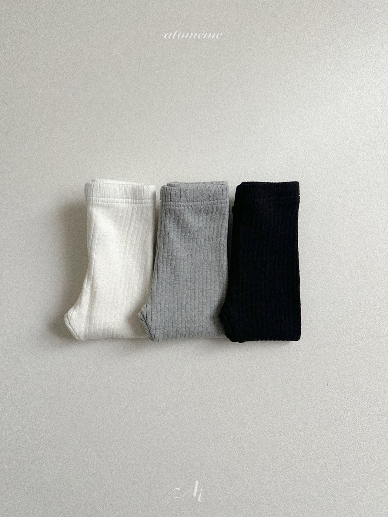 Winter ribbed leggings