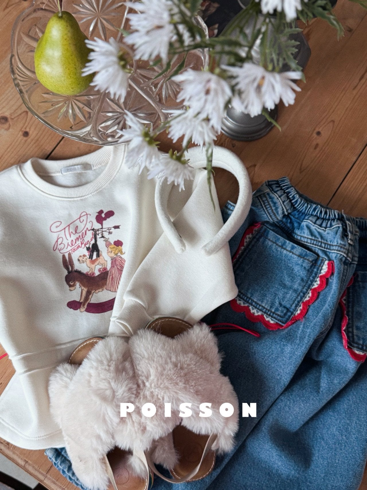 Ruby pocket denim pants