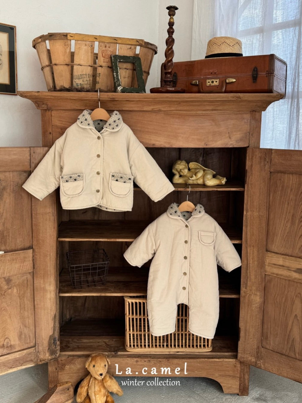 Brownie reversible padding jacket