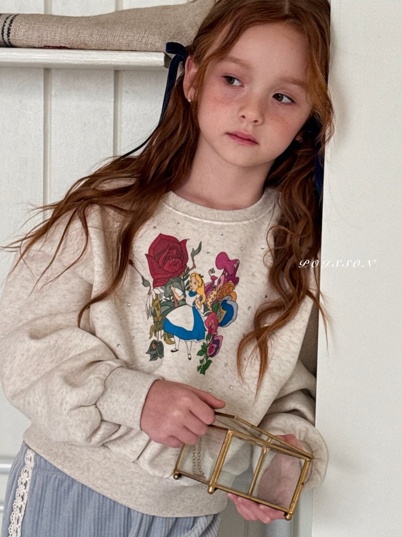 Flower Alice sweatshirt
