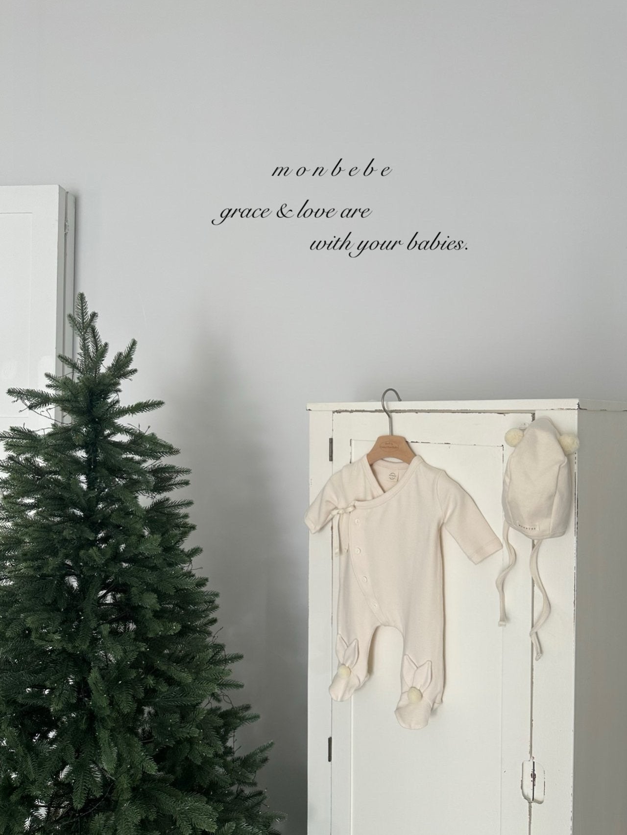 Bunny footed rompers