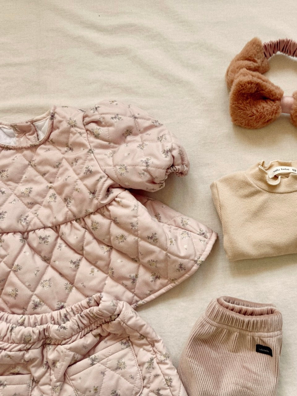 Quilted lace shorts (baby)