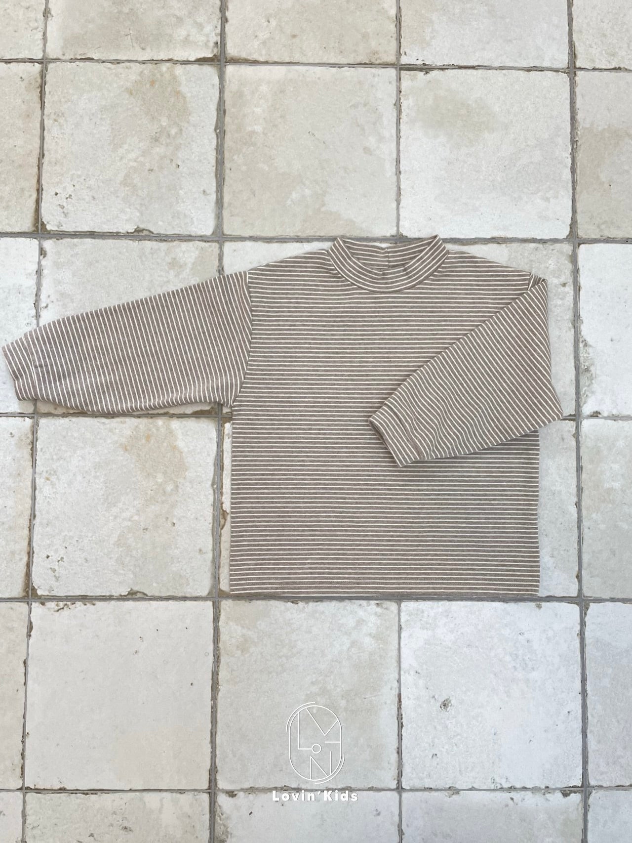 Winter loose half neck T