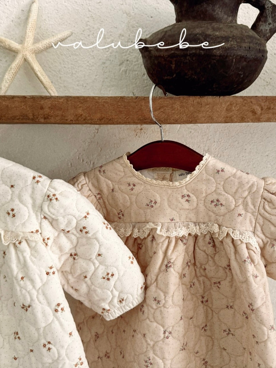 Lace padded one piece (baby)