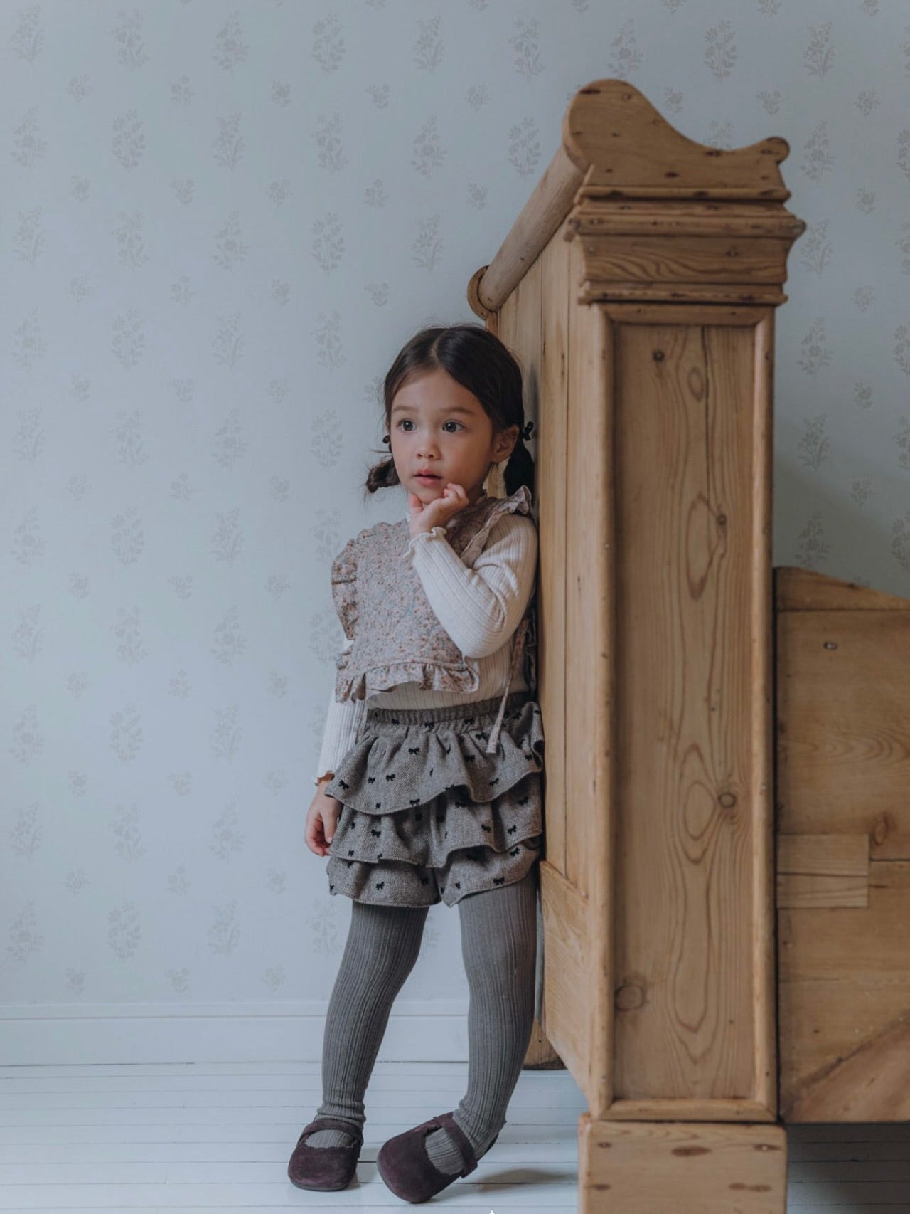 Chloe ribbon cancan pants