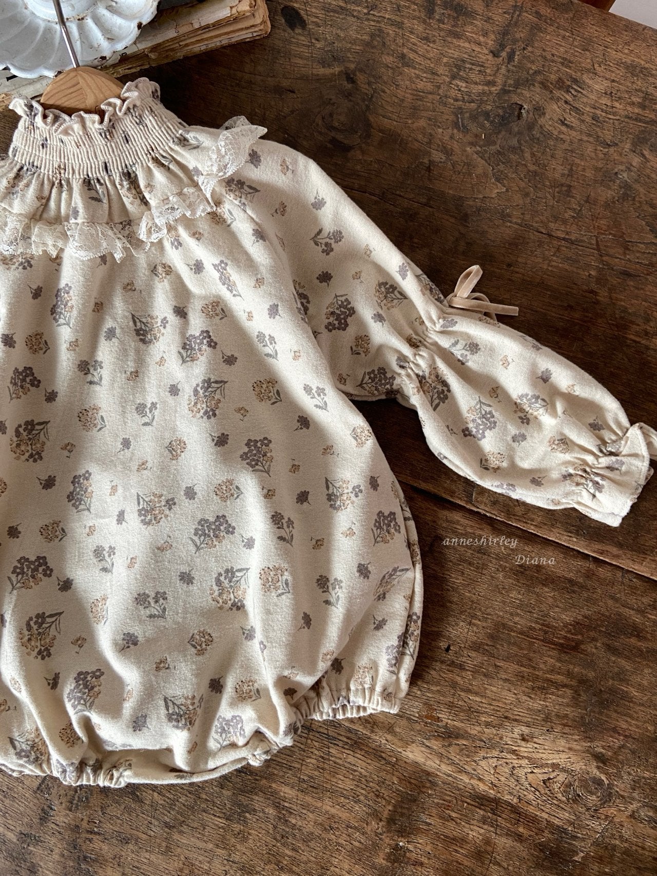 Isabella smock rompers