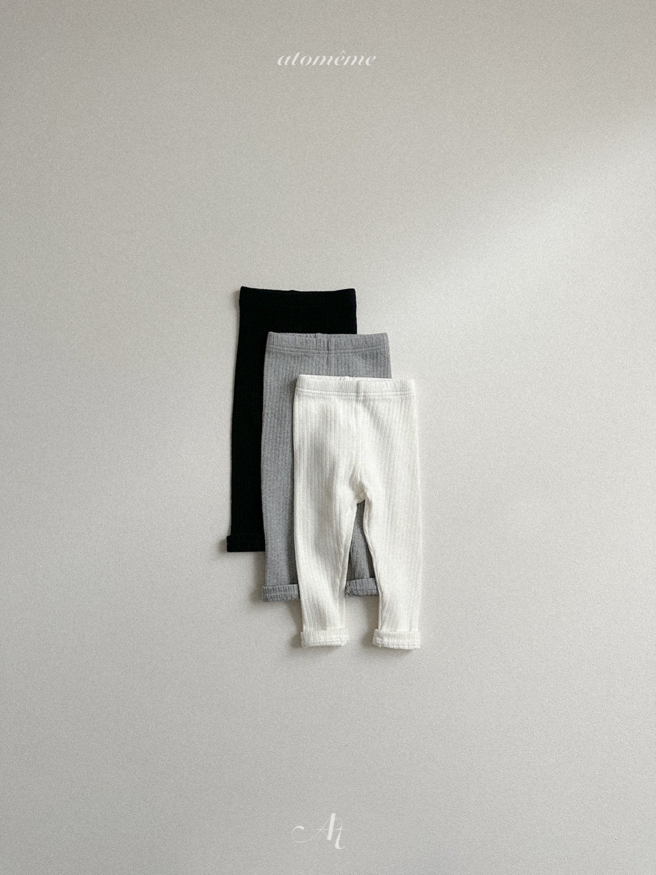 Winter ribbed leggings