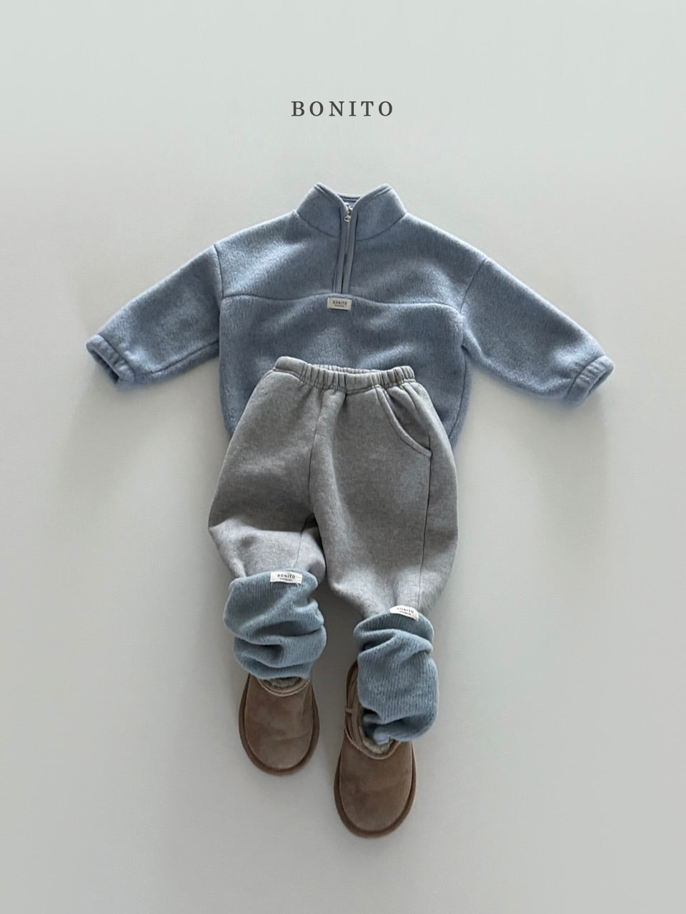 Sheepskin jogger pants