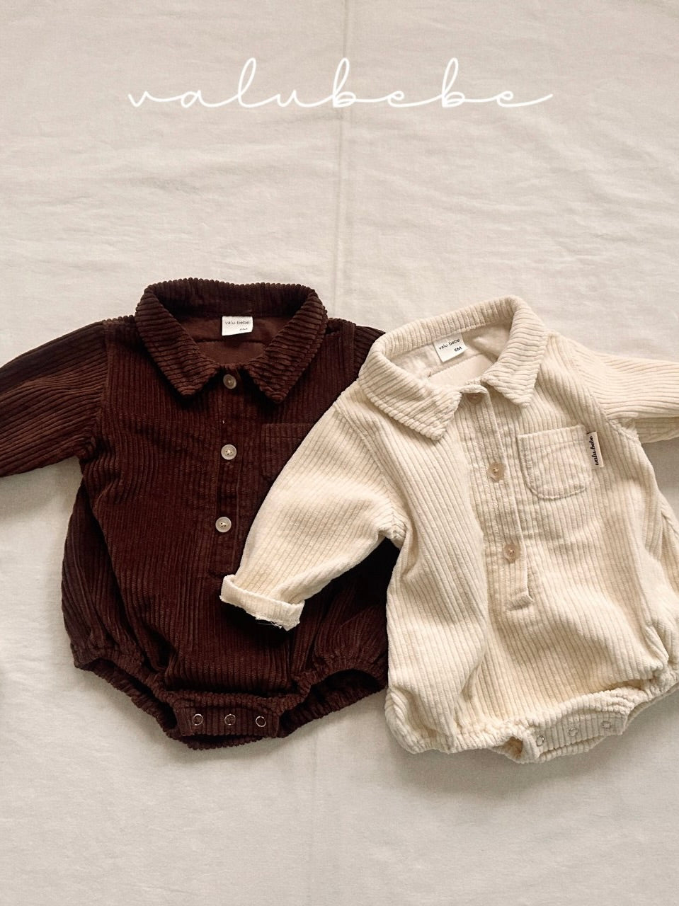 Bene corduroy rompers (baby)