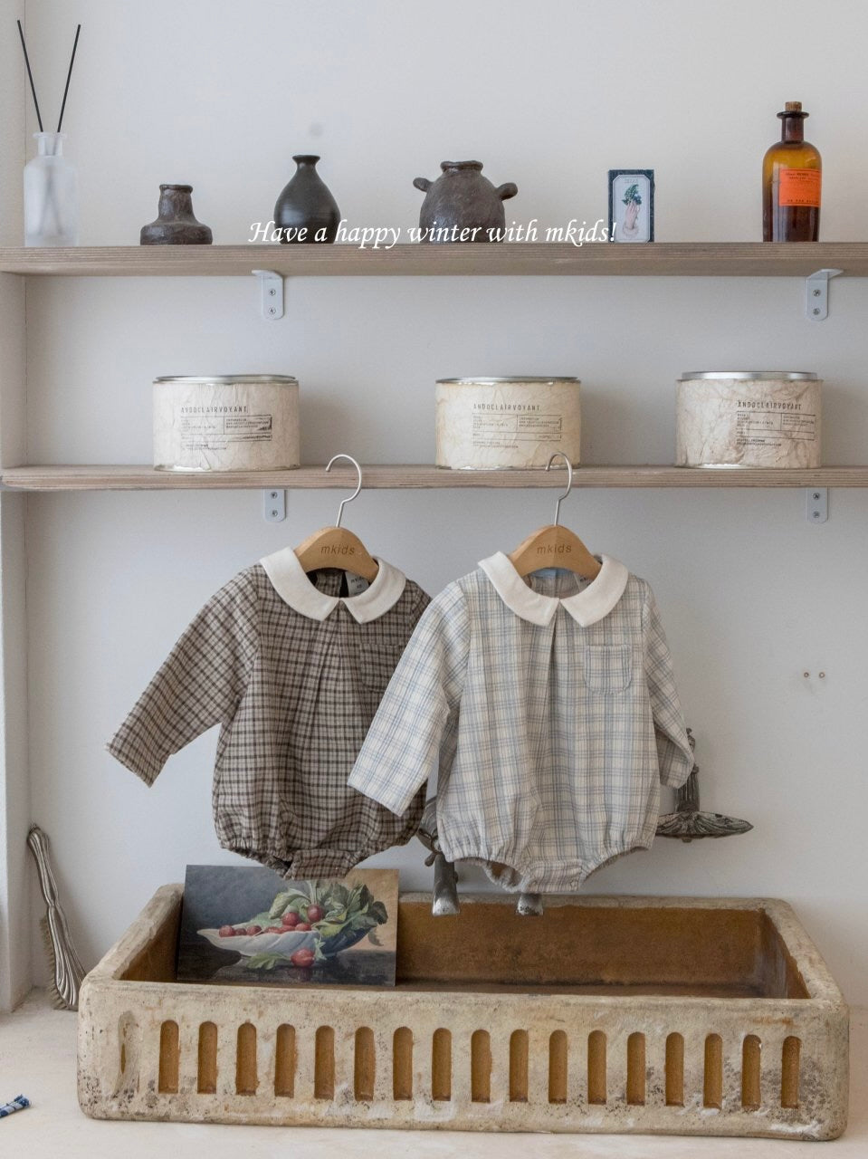 Billy collar rompers