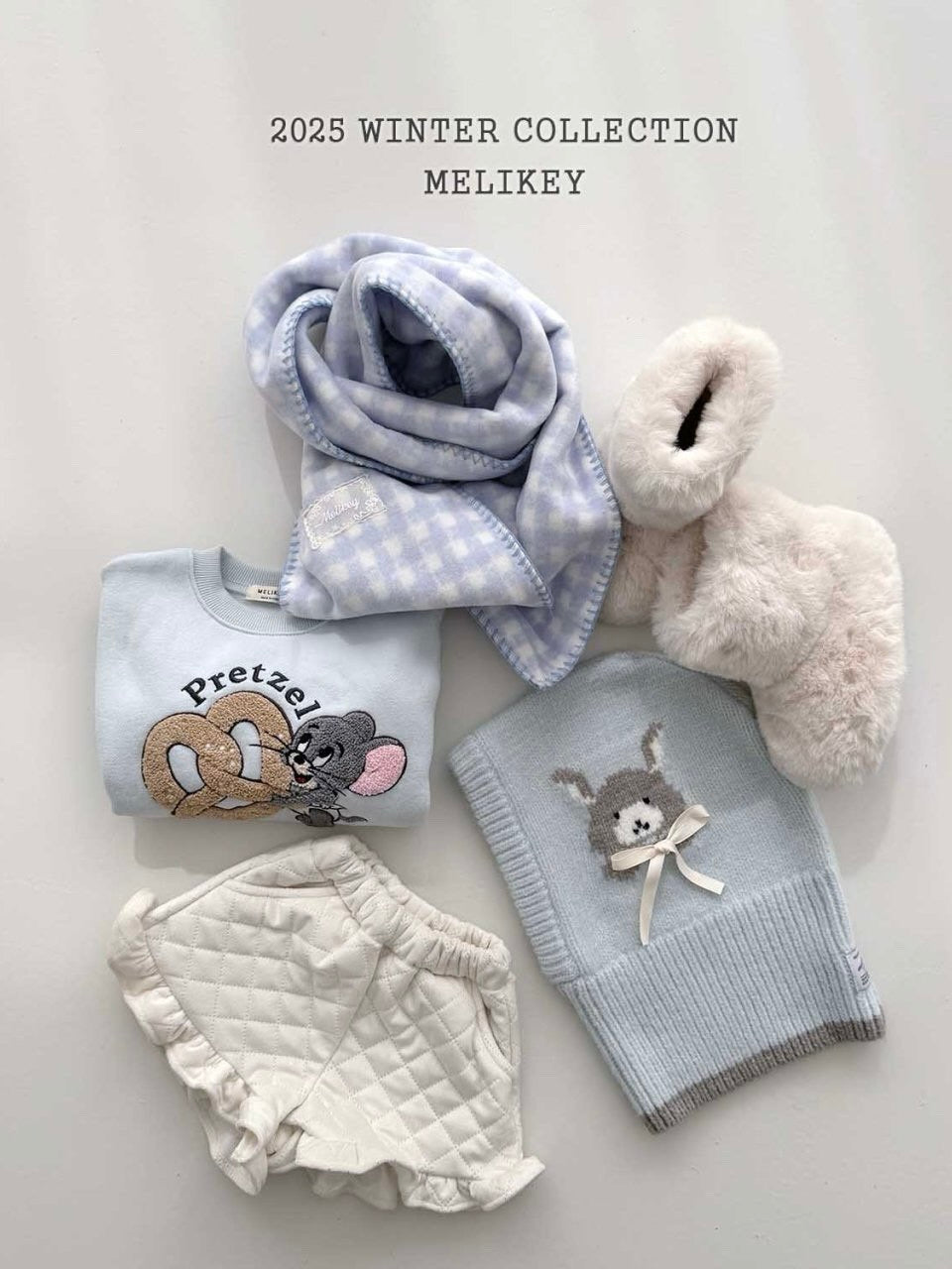 Fleece check muffler