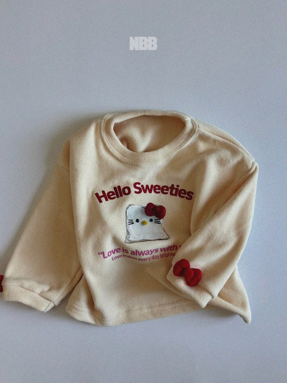 Sweetie ribbon sweatshirt