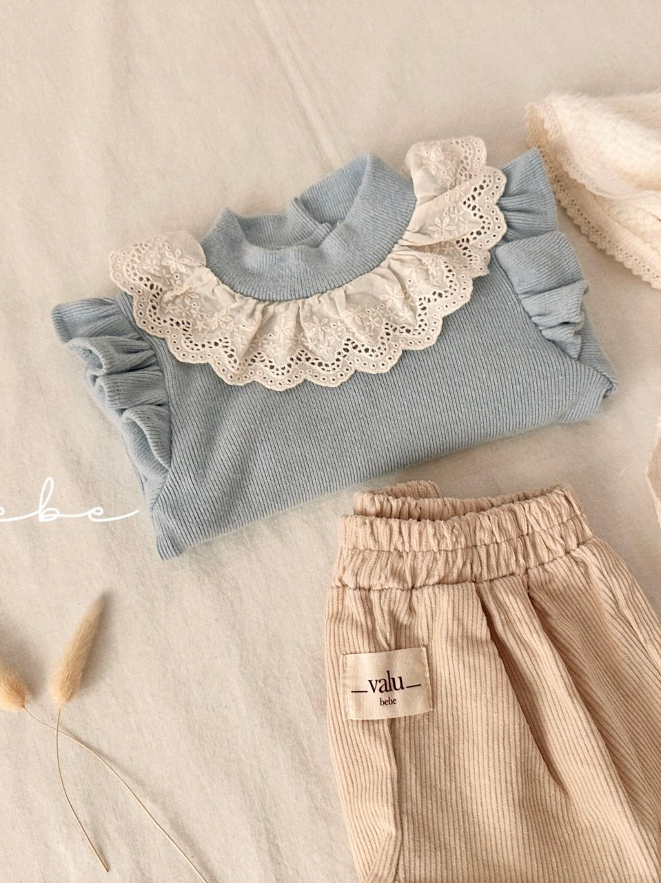 Coco shirring wing T (baby)