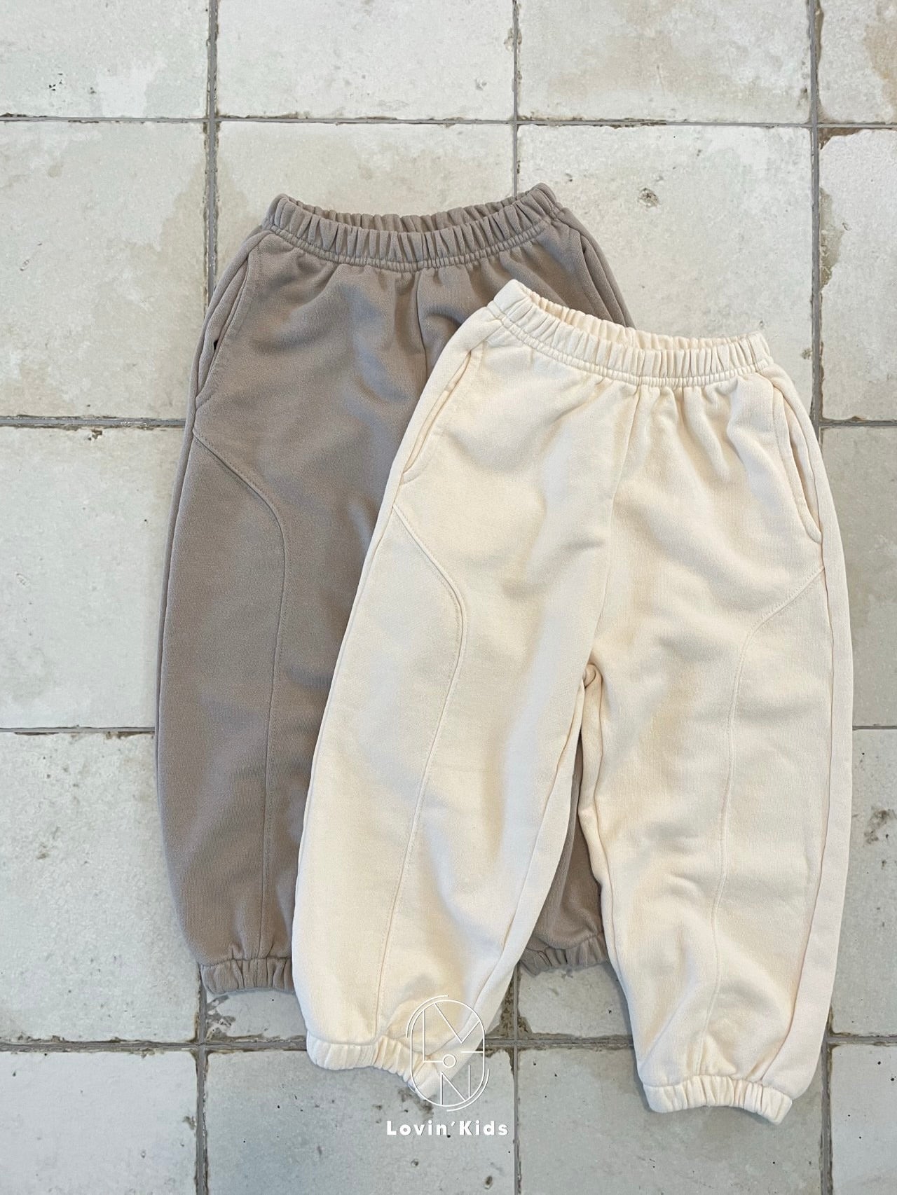 Cut line pants