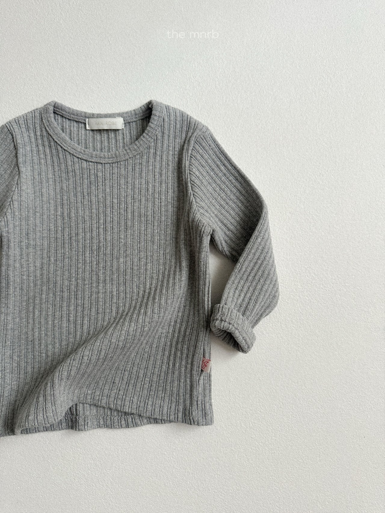 Winter ribbed T-shirt