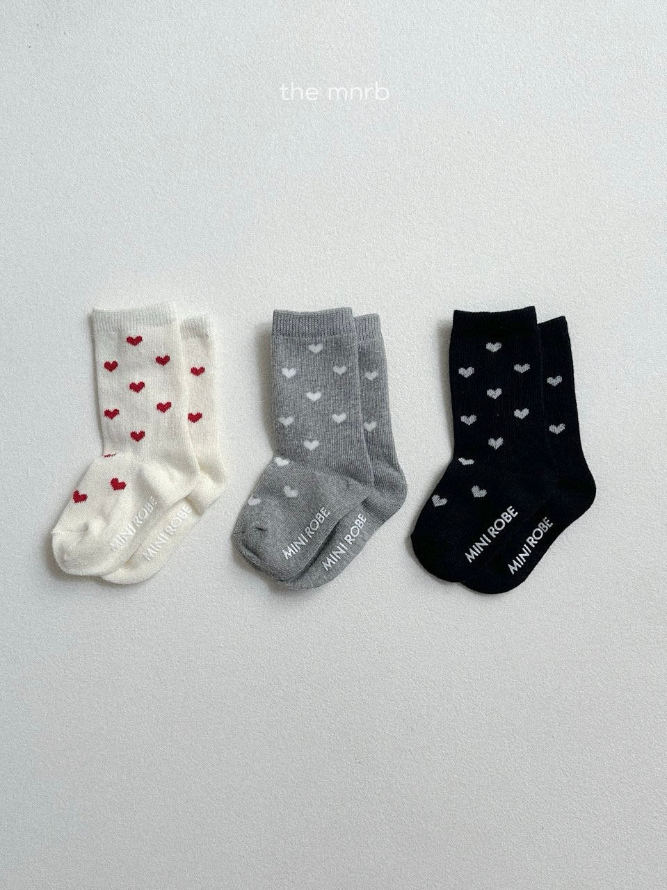 Heart socks set