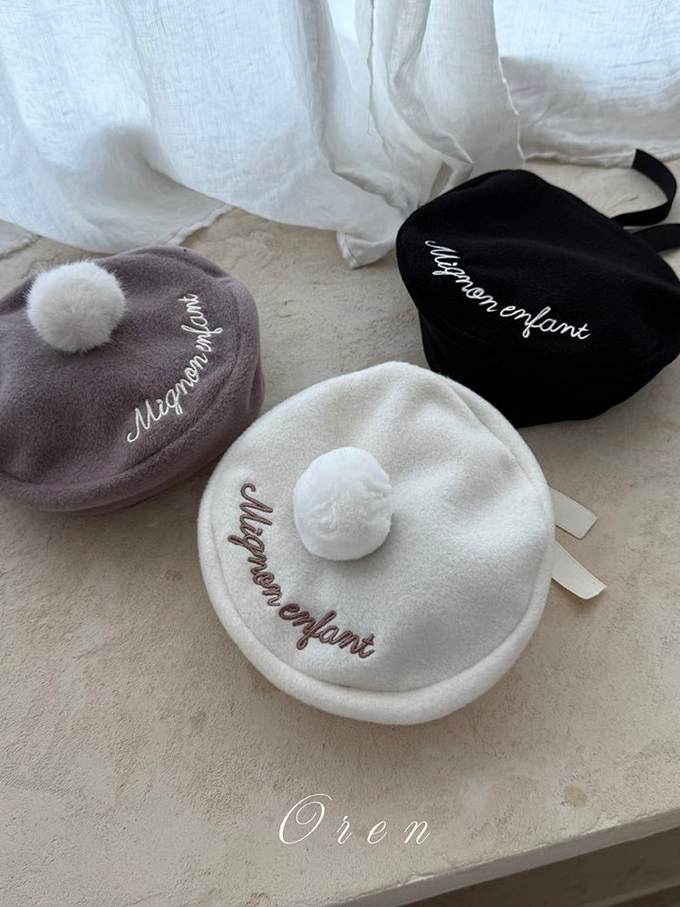 Noel fleece beret (baby)