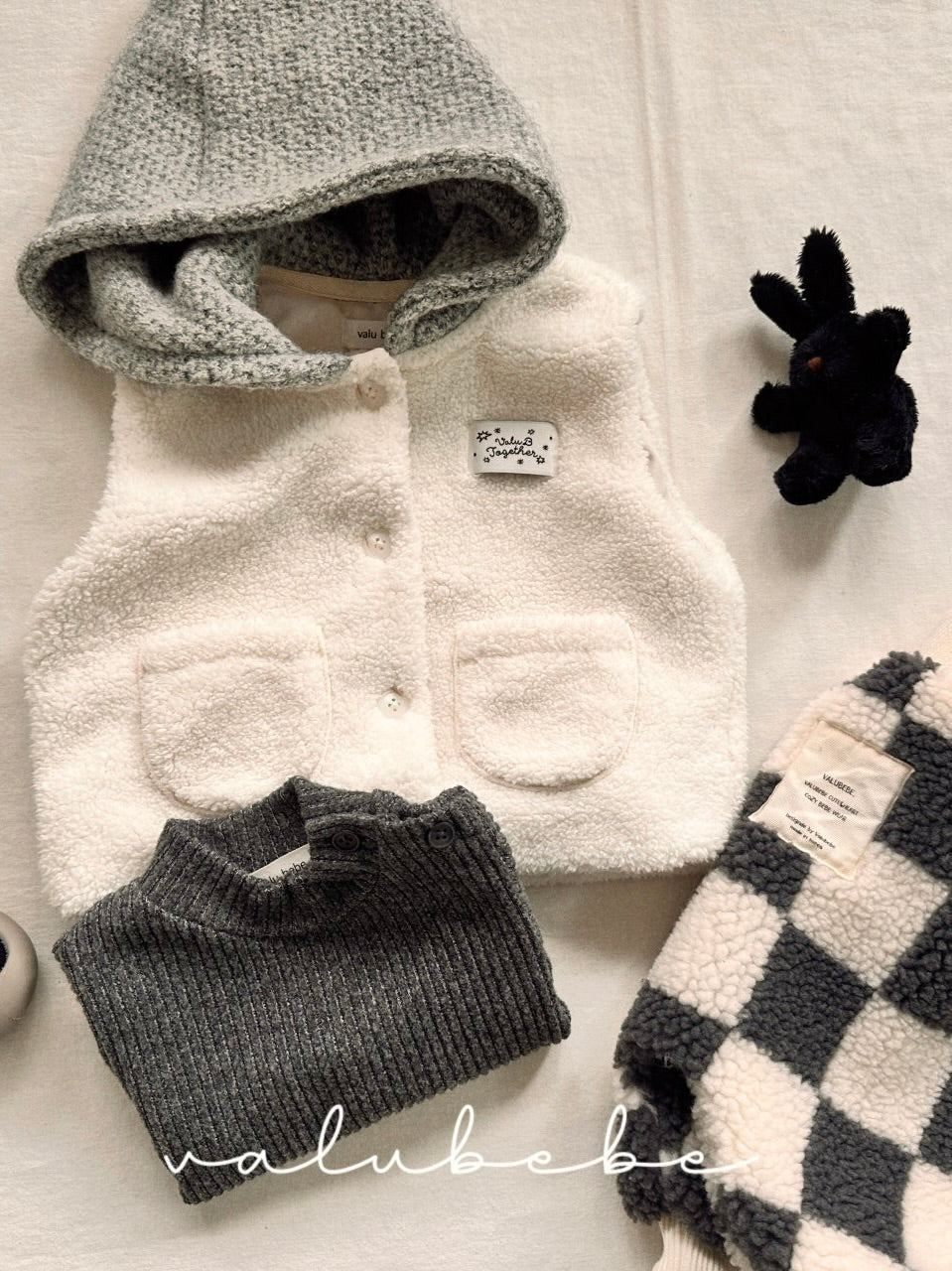 Drop fluffy vest (baby)