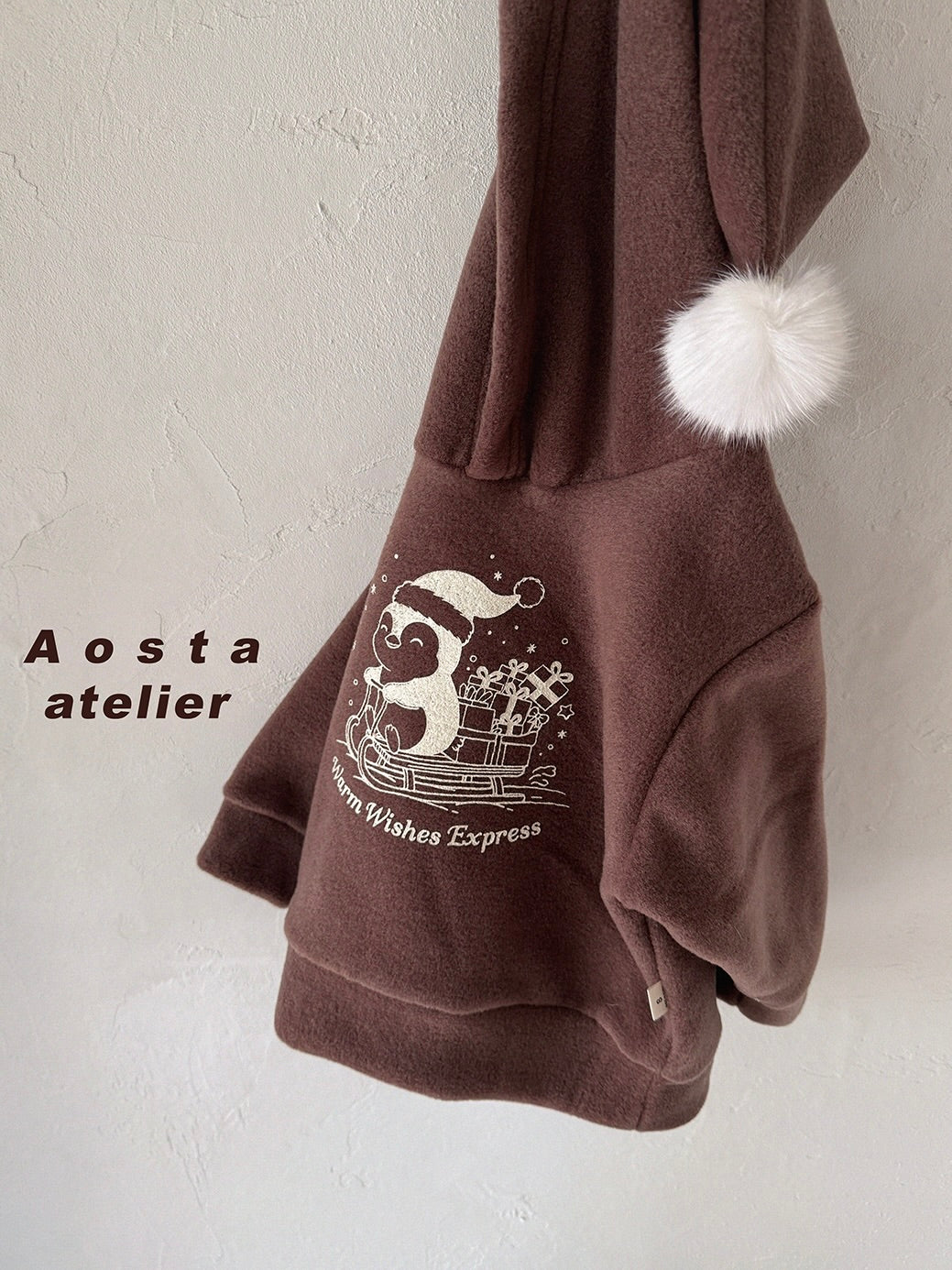 Winter penguin hoodie