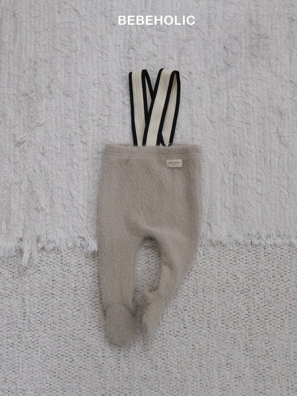 Angora footed leggings