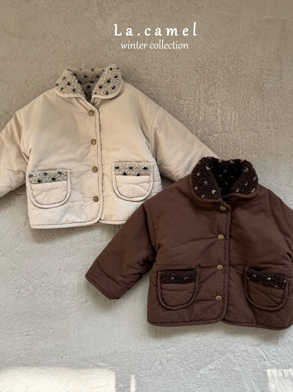 Brownie reversible padding jacket