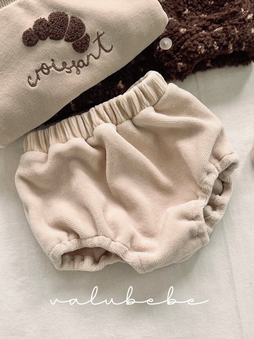 Fluffy velour bloomer (baby)