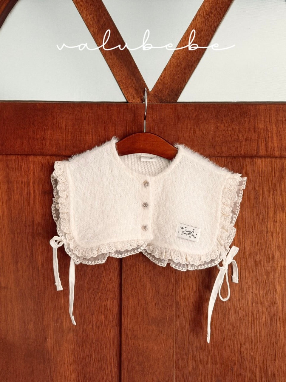 Lace ribbon cape (baby)