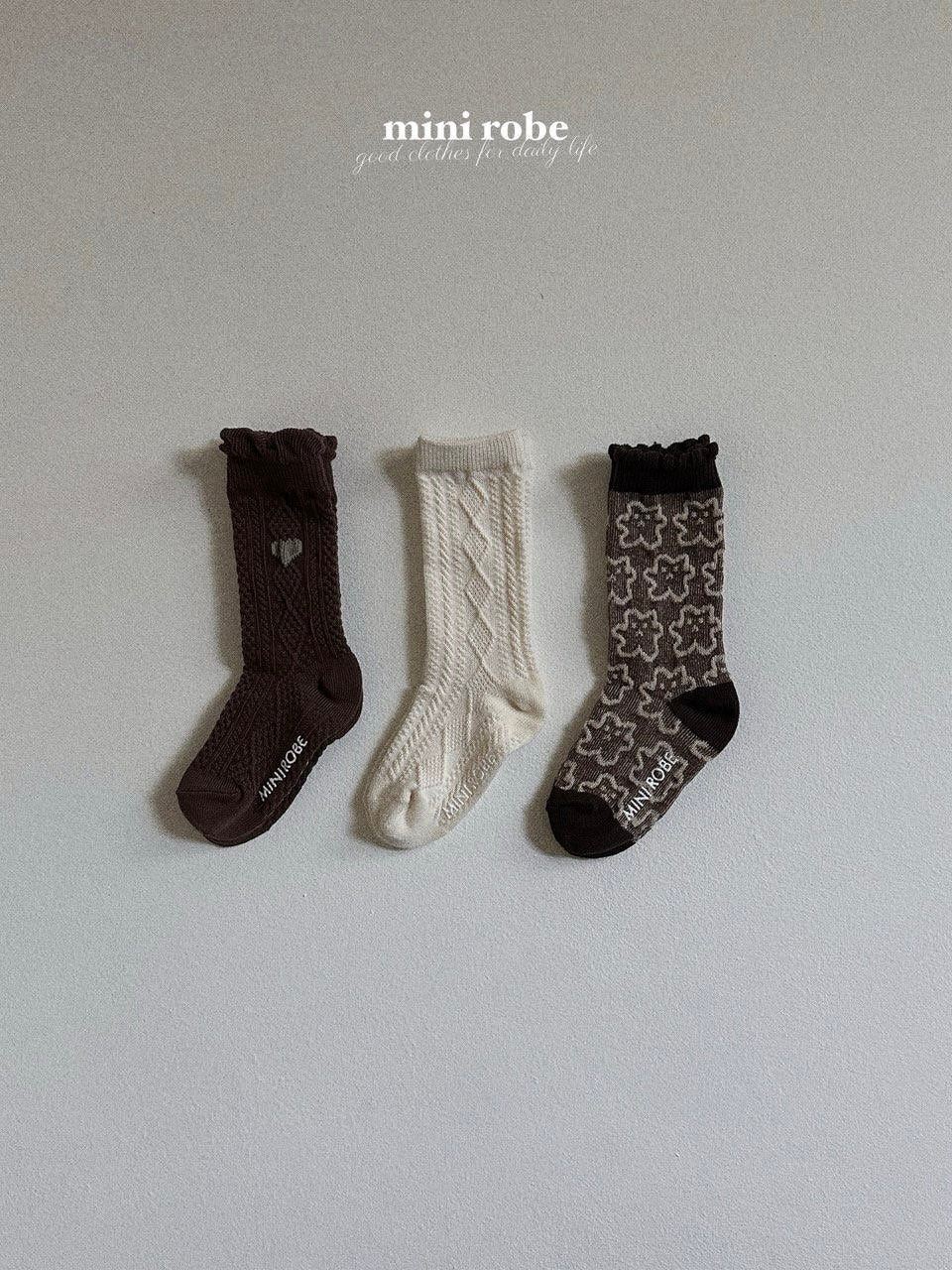 Bear socks set (minirobe)
