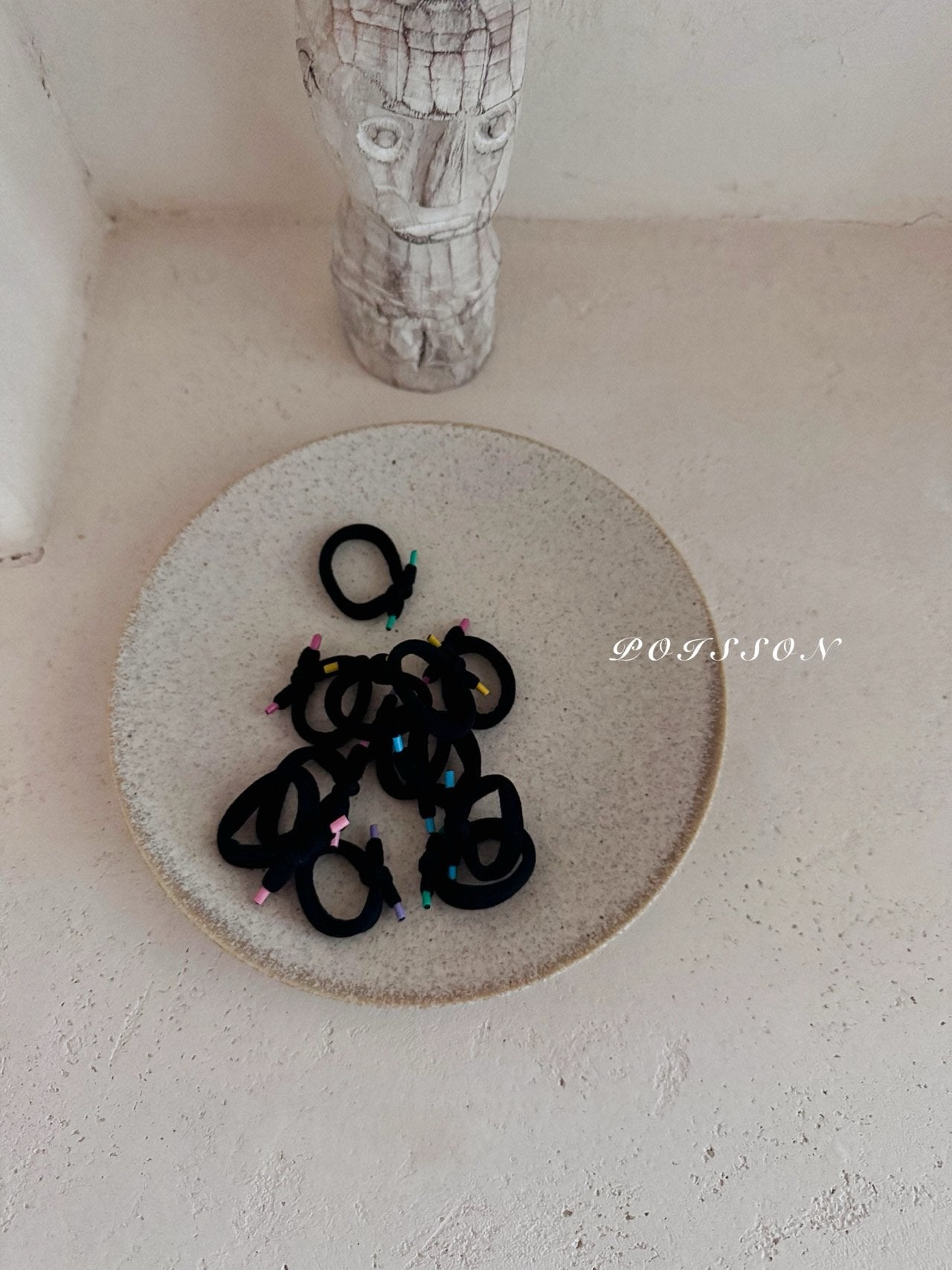 Jelly color hair tie