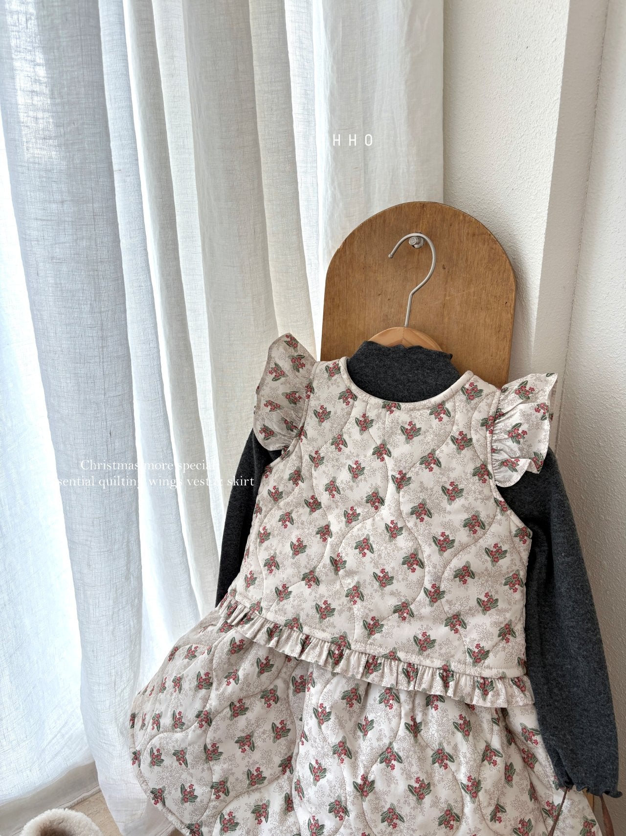 Snowberry quilted skirt