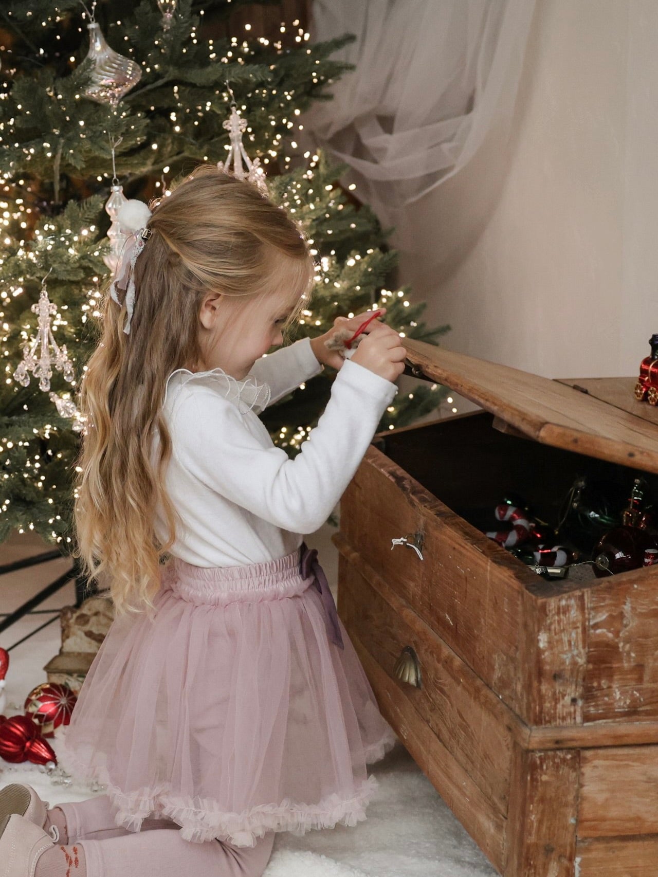 Lydia tulle leggings