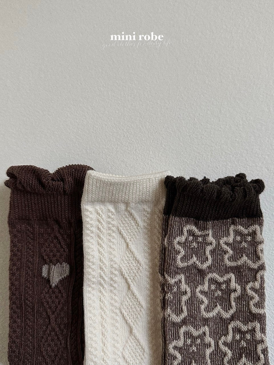 Bear socks set (minirobe)