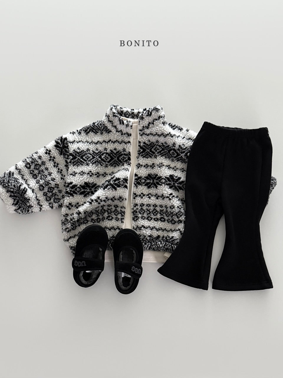 Snowflake zip-up jacket