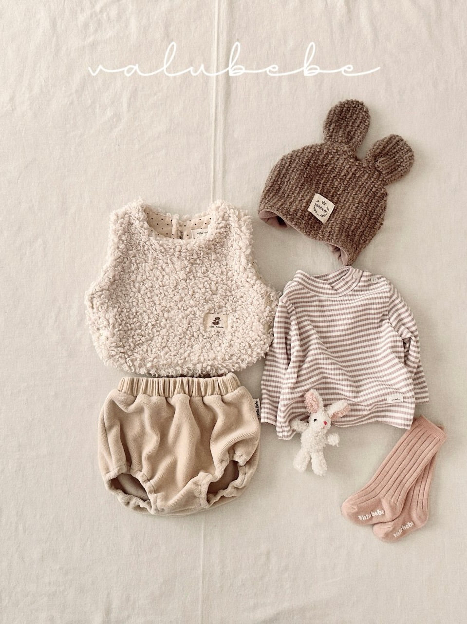 Boucle bear beanie (baby)