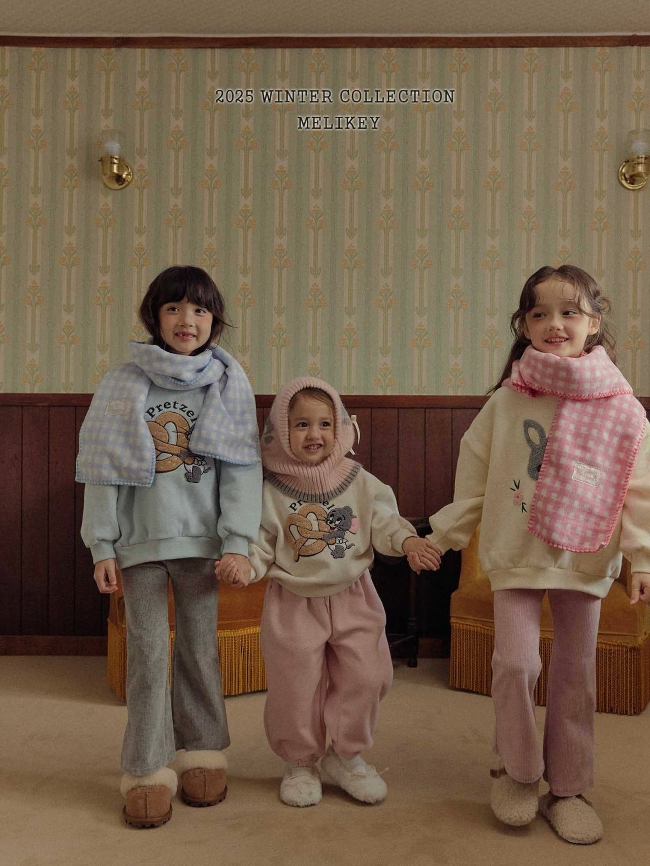 Fleece check muffler